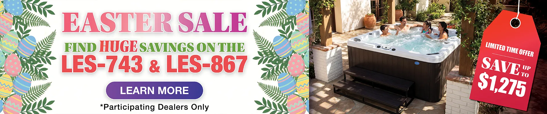 Calspas hot tub being used in a family setting - Harvest