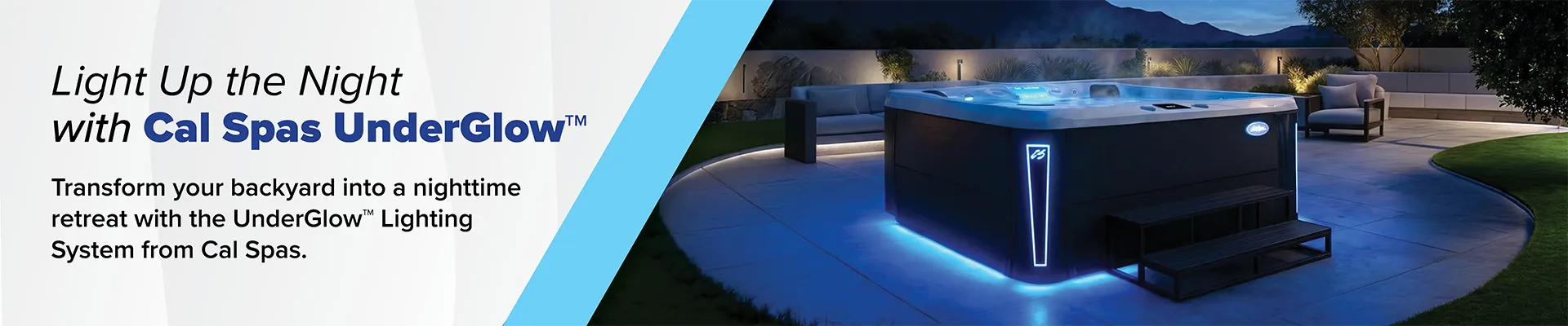 Calspas hot tub being used in a family setting - Harvest