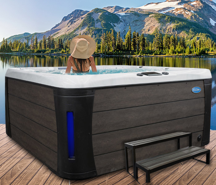 Calspas hot tub being used in a family setting - hot tubs spas for sale Harvest